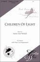 Children of Light SA choral sheet music cover